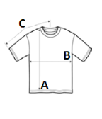 Μεγεθολόγιο-T-shirt