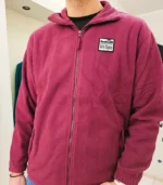 BURGUNDY FLEECE