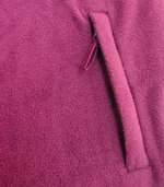 BURGUNDY FLEECE POCKET