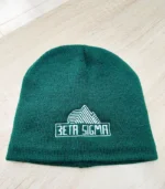 FOREST GREEN FLEECE BEANIE