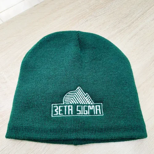 FOREST GREEN FLEECE BEANIE