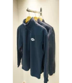 NAVY BLUE FLEECE HOODIE FRONT