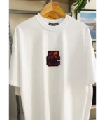 FLORAL WHITE OVERSIZED TONY COUPER FRONT