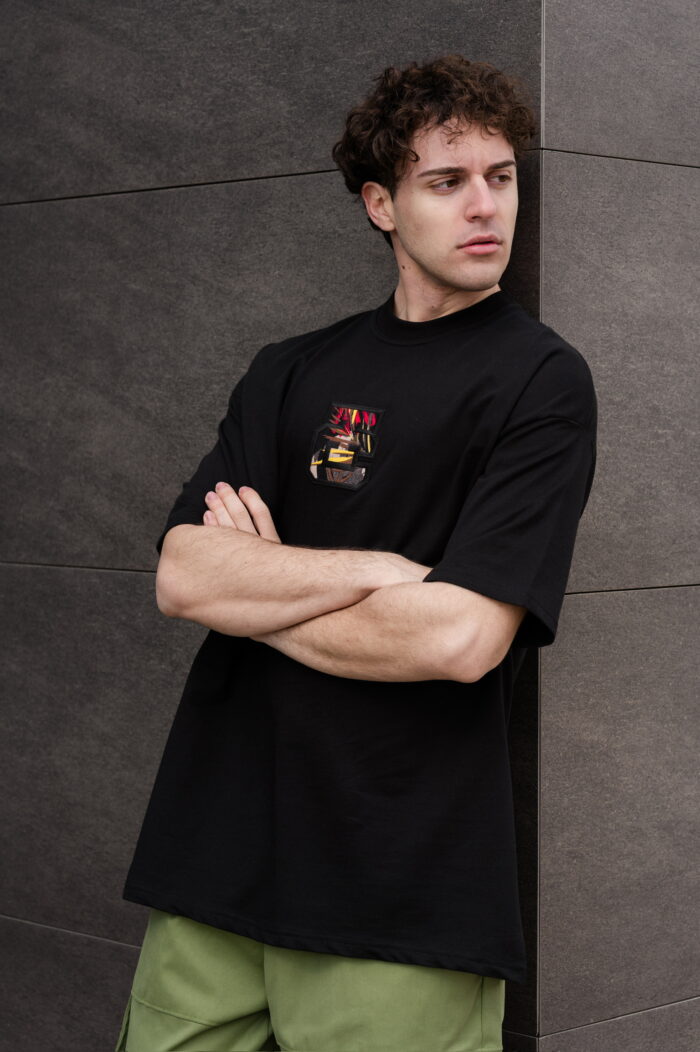 TONY COUPER FLORAL BLACK FRONT