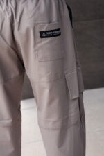 TONY COUPER GREY CARGO BUGGY PANTS BACK VIEW