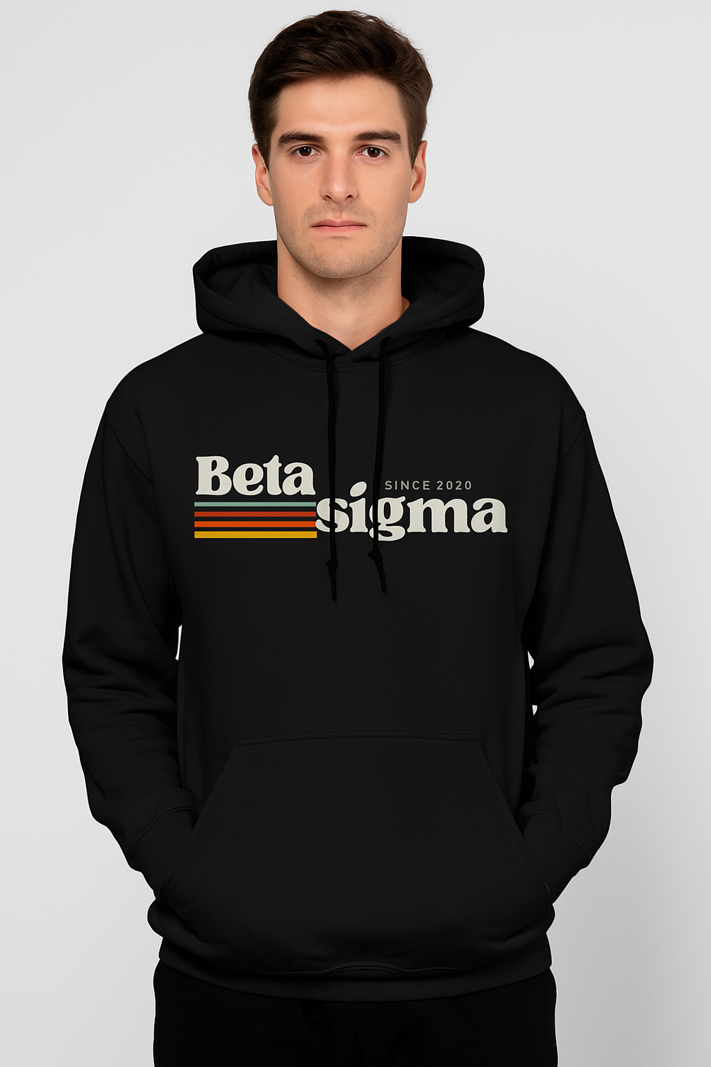 BLACK HOODIE RETRO BLACK HOODIE RETRO