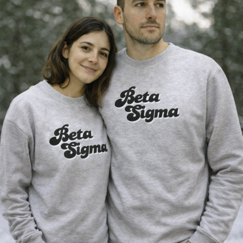 BETASIGMA GREY CREWNECK OUTDOOR