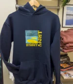 NAVY UNISEX HOODIE STREETLIGHT